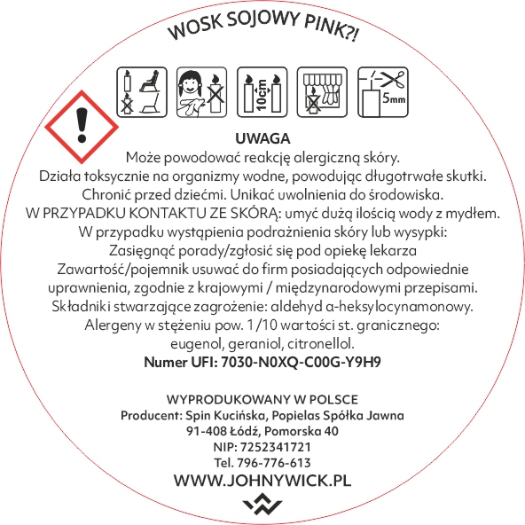 Wosk zapachowy - Pink?! - obrazek 4